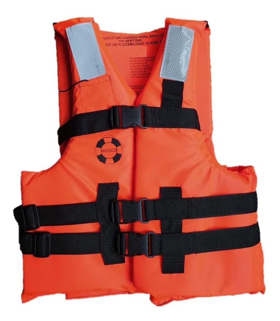 Chaleco Salvavidas Profesional Tipo III - Certificado por la Secretaría de Marina