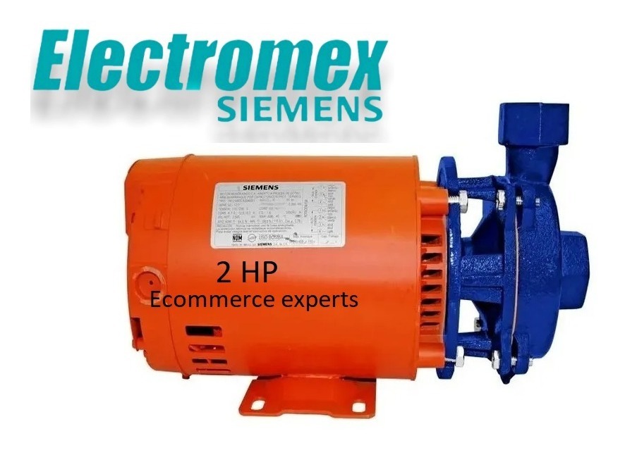 Bomba Para Agua 2 HP Siemens/electromex