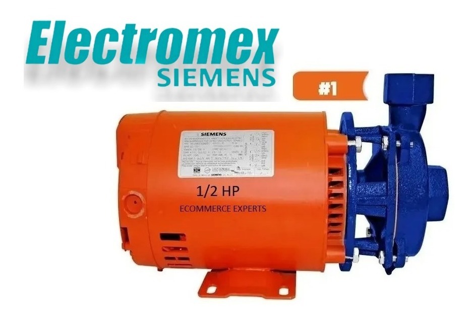 Bomba Para Agua 1/2 HP Siemens/electromex
