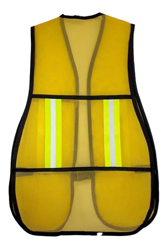 Chaleco Reflejante Malla Económico – Amarillo