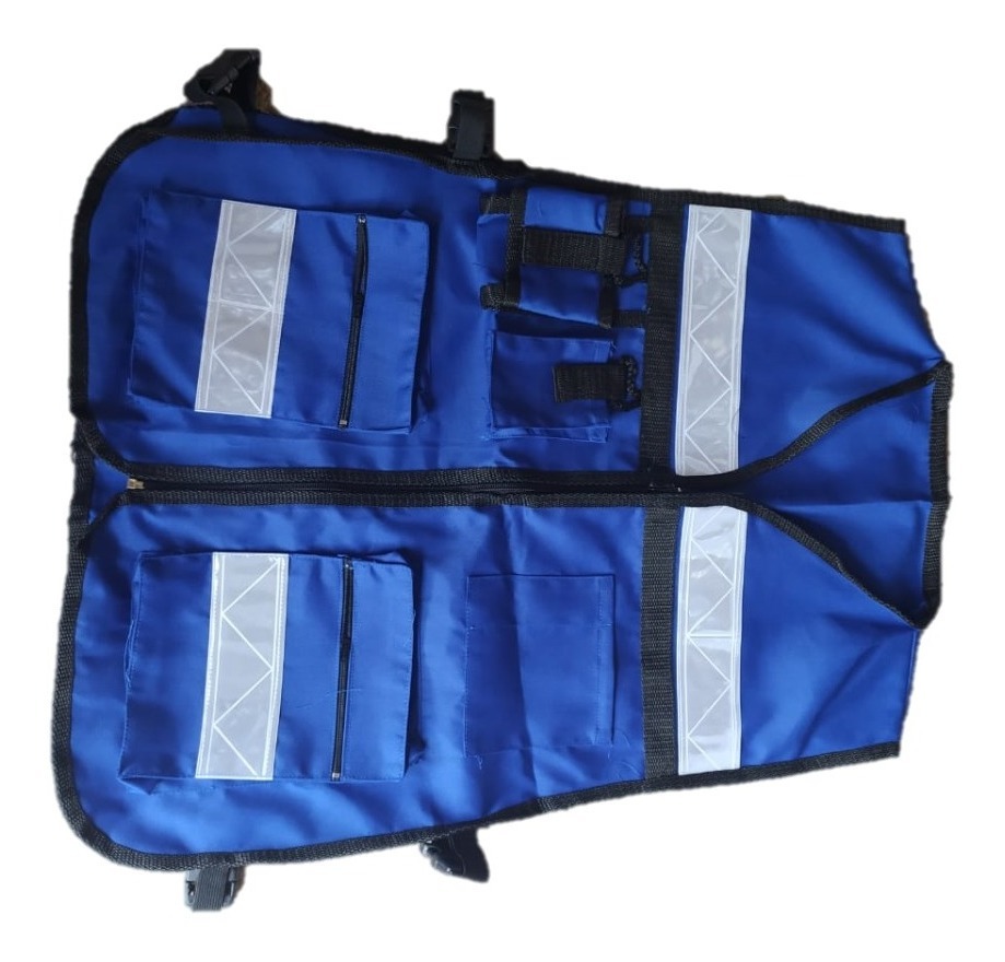 CHALECO BRIGADISTA AZUL REY