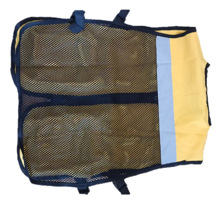 [BL-102AMAMALLA] Chaleco de Seguridad Reflejante Malla Transpirable Amarillo WEISCO Alta Visibilidad