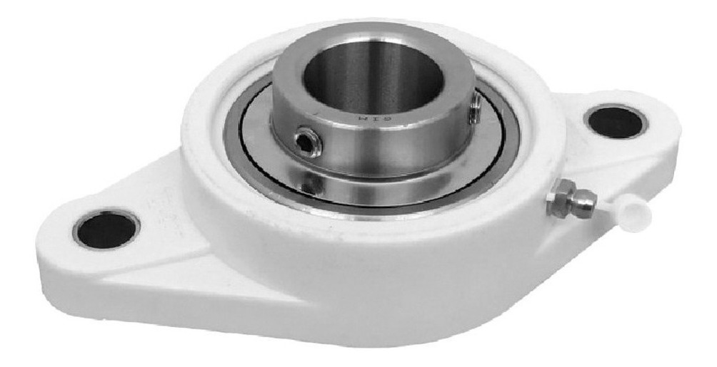 [GM-11SUCFLPL05NA] Chumacera de Pared Inoxidable 2 Barrenos SUCFLPL205-16W Flecha 1"