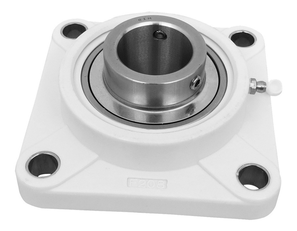 [GM-11SUCFPL205NA] Chumacera de Pared Inoxidable 4 Barrenos SUCFPL205-16W Flecha 1"