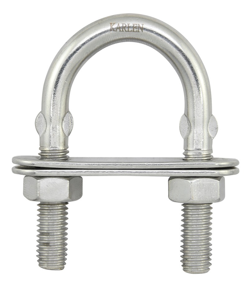 Abrazadera Roscada Acero Inox SS316 8X60mm