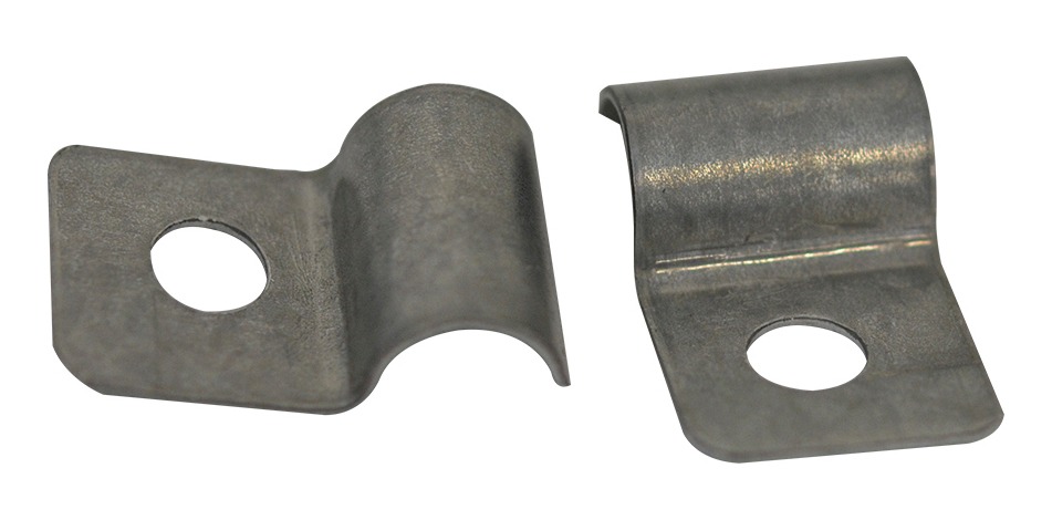 Abrazadera de Uña Galvanizada 3/8" (50 Piezas)