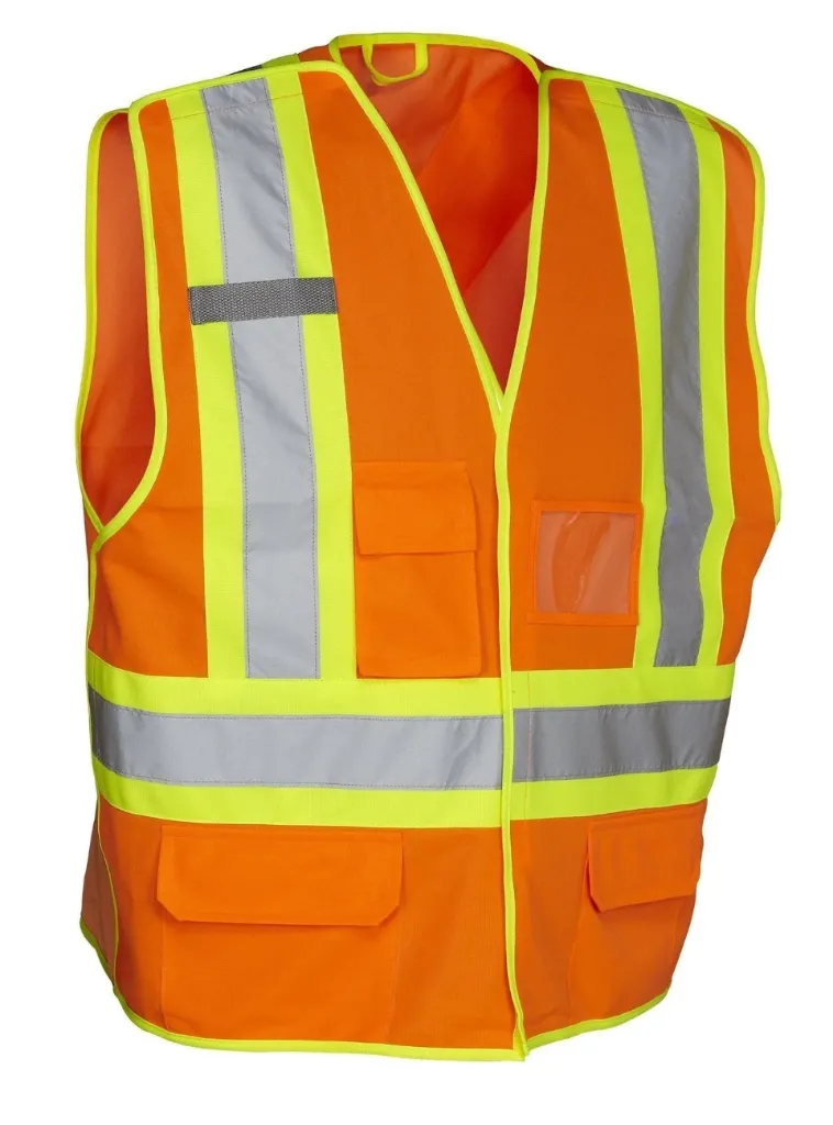 Chaleco Brigadista Reflejante Seguridad Industrial Dif Color