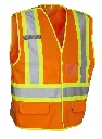 Chaleco Brigadista Reflejante Seguridad Industrial Dif Color