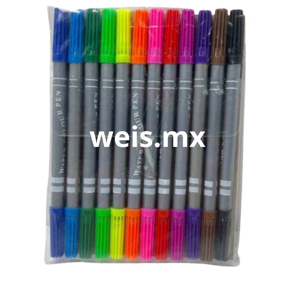 [EB-ST39068] Marcadores Doble Punta 12 Piezas - Versatilidad y Precisión en un Solo Producto