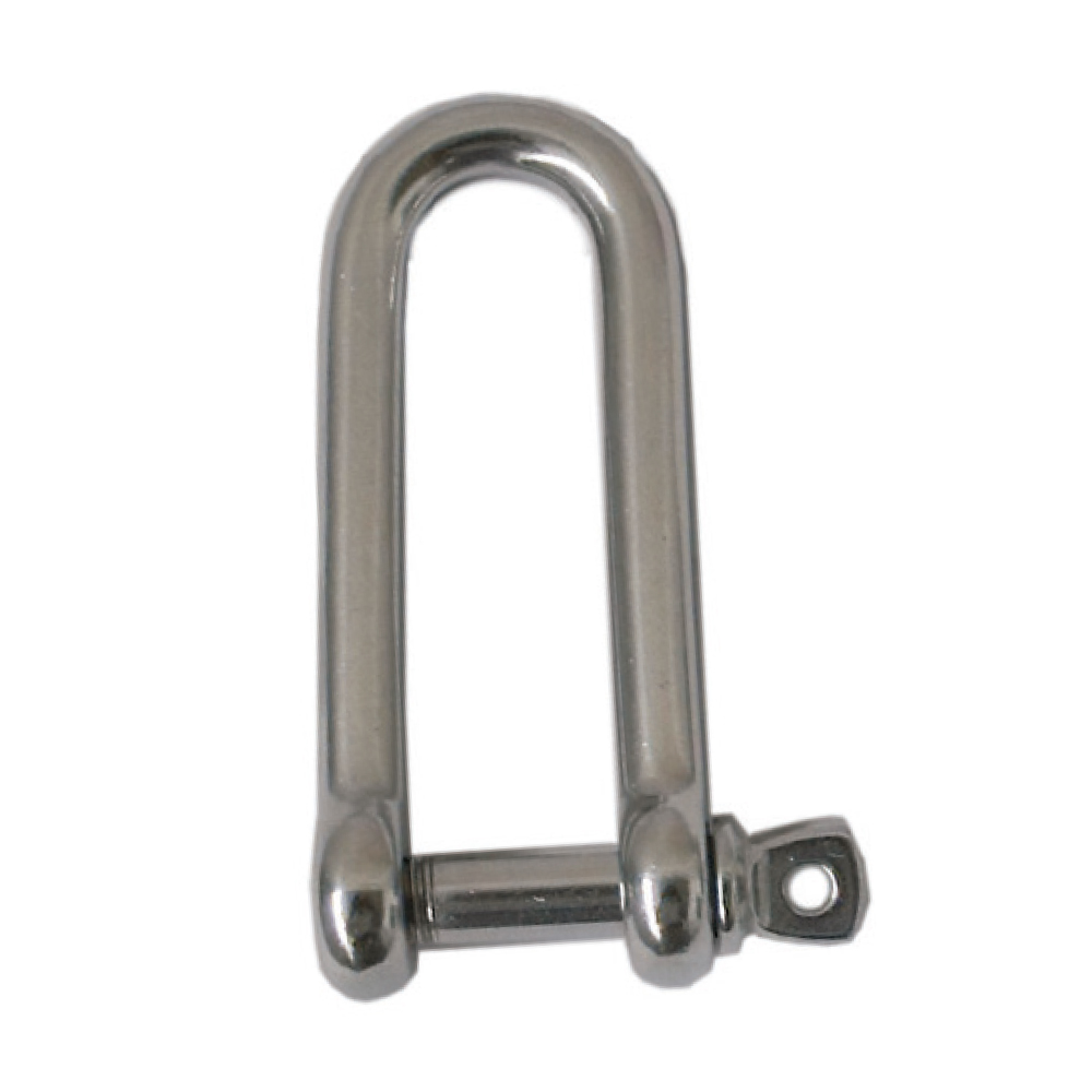 Grillete Inox. Largo SS304 10 x 10 x 75 mm (MS0107)