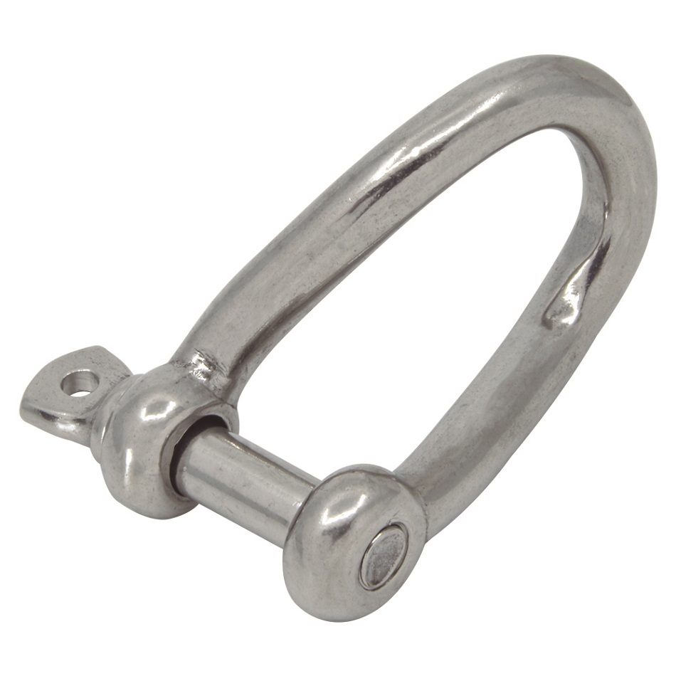 Grillete Revirado Inoxidable 8 mm 316 (8 x 16 x 44 mm)