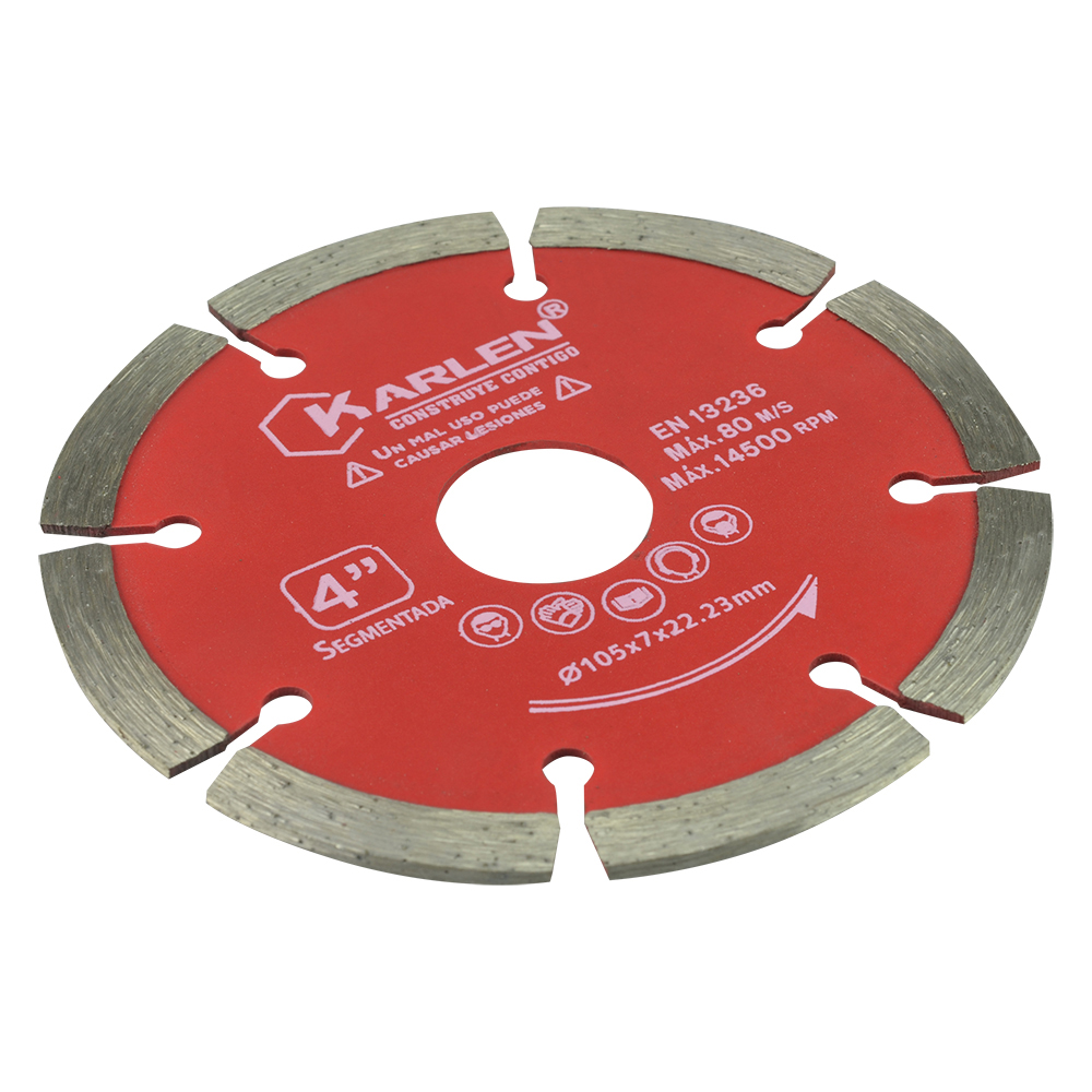 Disco Diamantado (Corte Diamante) Segmentado 105mm