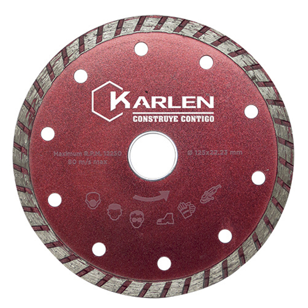 Disco Diamantado (Corte Diamante) Turbo 180mm