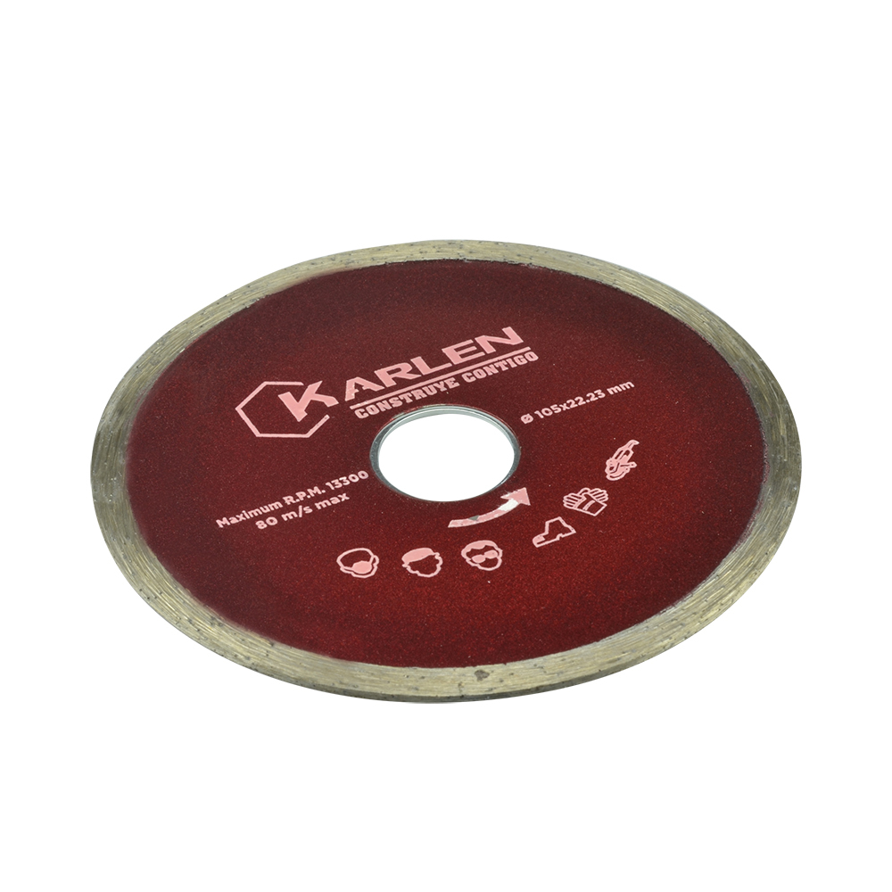 Disco Diamantado Continuo (rim) 150mm Línea Comercial