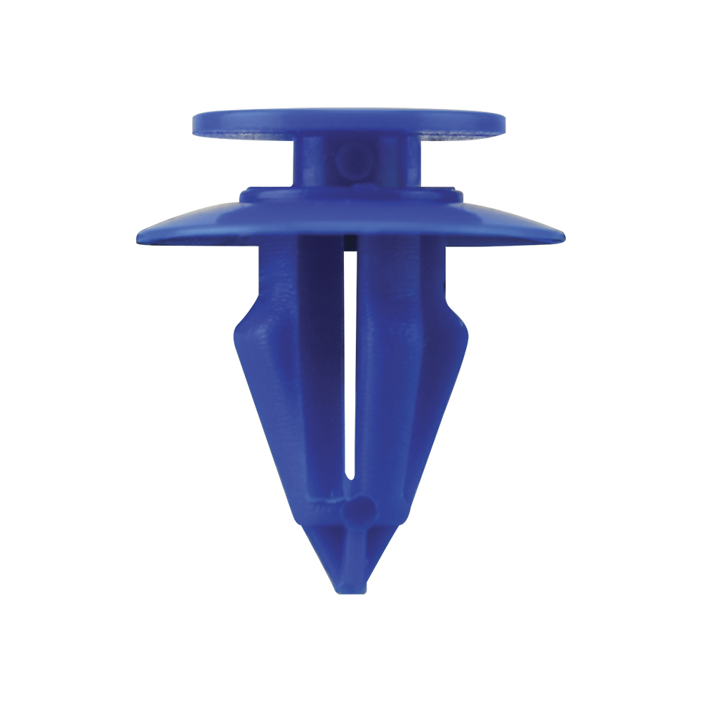 Grapa Automotriz Nylon 21.2X18X9.3MM Azul (25 Piezas)