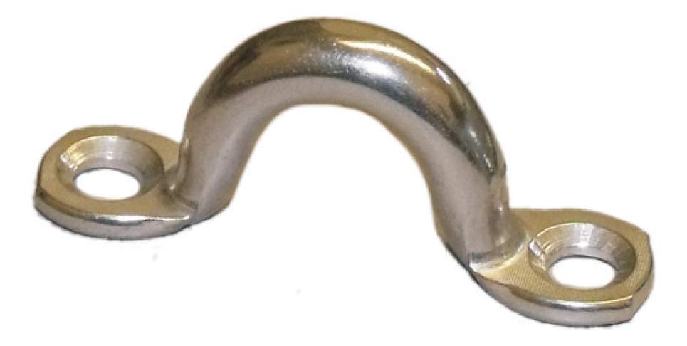 ABRAZADERA OMEGA INOXIDABLE SS304 10X75MM MS0911