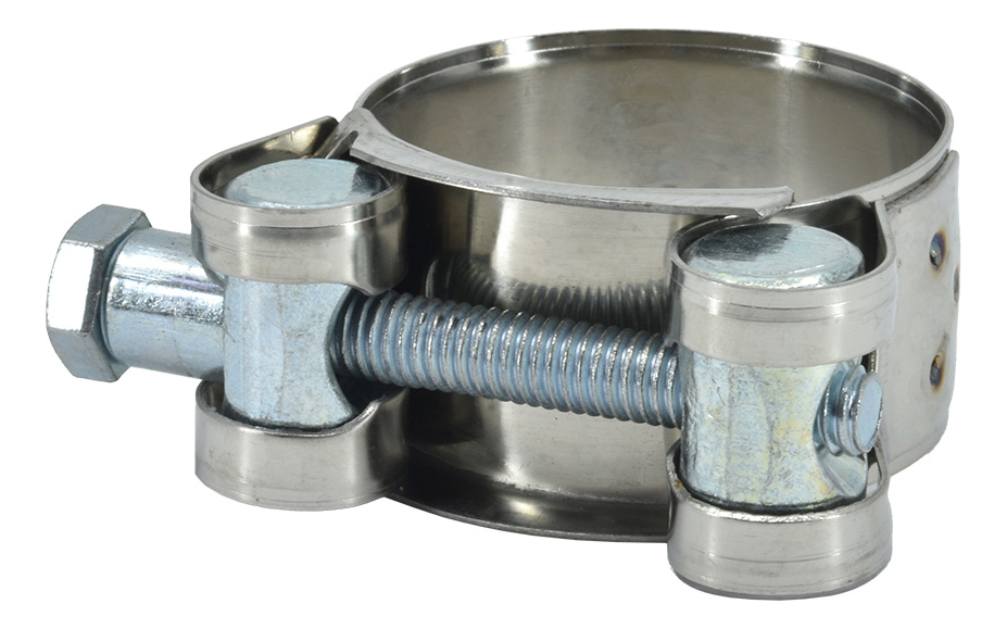 ABRAZADERA INOX. TORNILLO HEX"T" 26MMX162-174MM