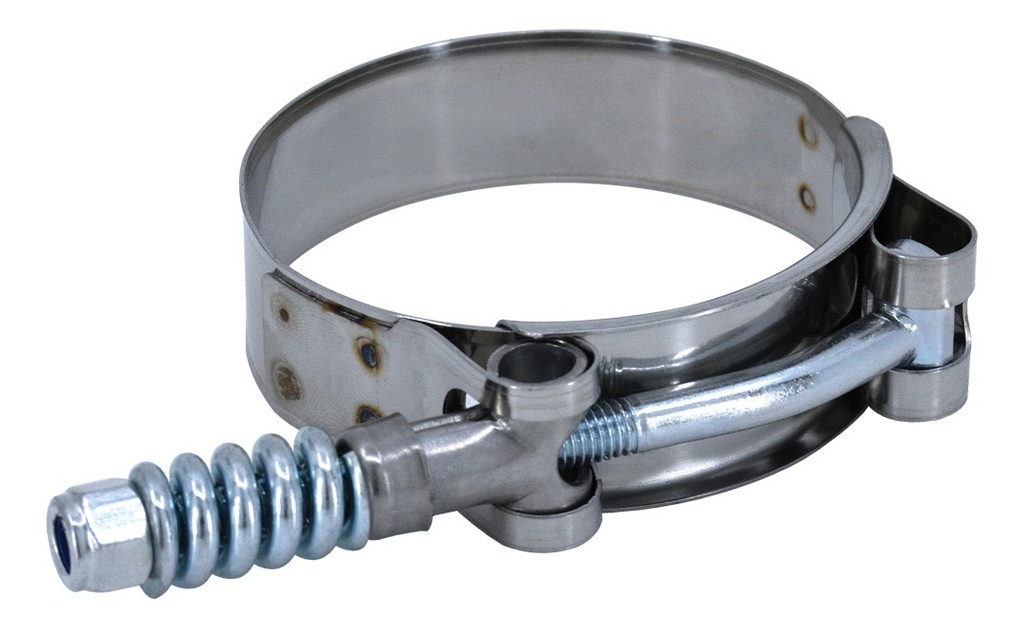ABRAZADERA DE ACERO INOXIDABLE CON RESORTE 48-56   T-TYPE 19*0.6