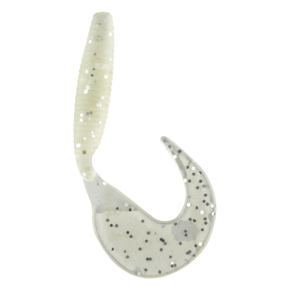 SEÑUELO PARA PESCA 60MM 8003060-02 TRANSPARENTE CON DIAMANTINA (5PIEZAS)