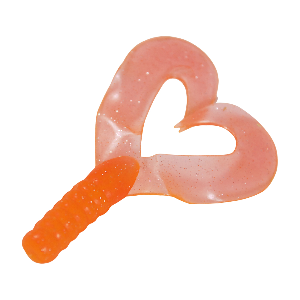 SEÑUELO PARA PESCA 85MM NARANJA 09-A (5 PIEZAS)