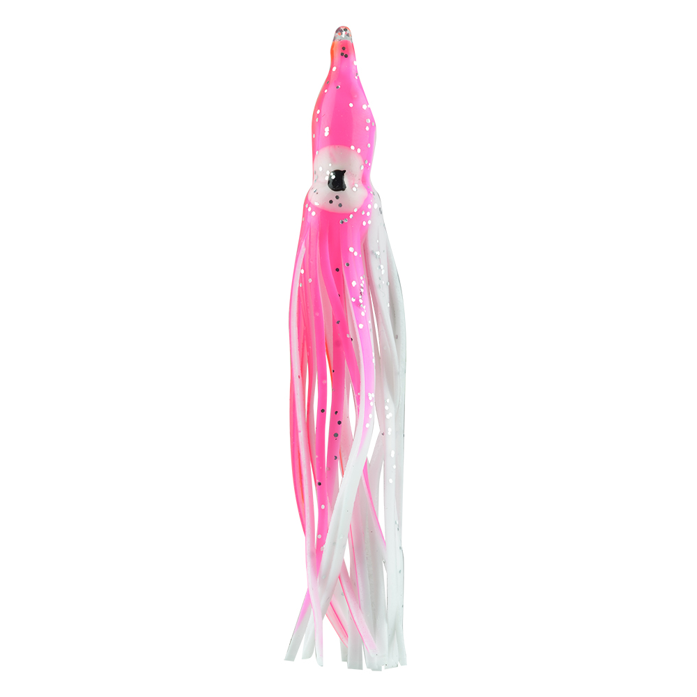 SEÑUELO PESCA "OCTOPUS" LUMINOSO 89MM 582 (5 PIEZAS)