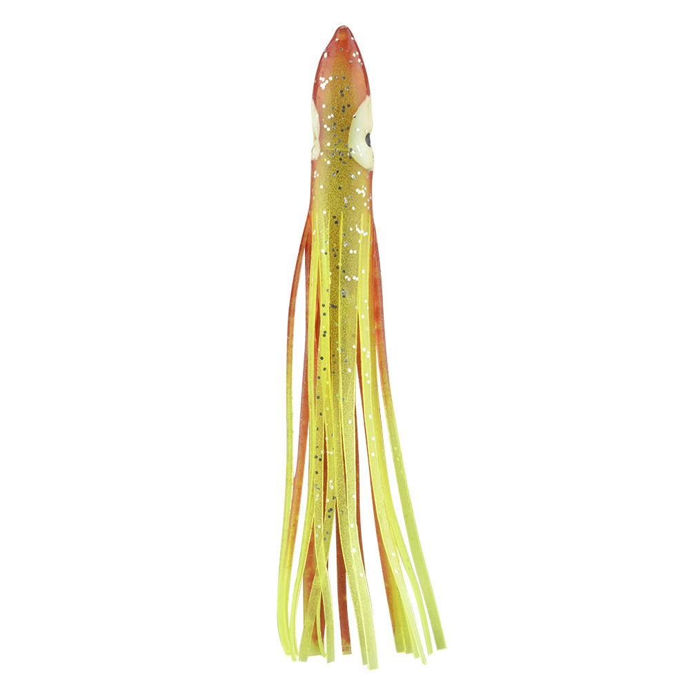 SEÑUELO PESCA "OCTOPUS" LUMINOSO 114MM 575 (5 PIEZAS)