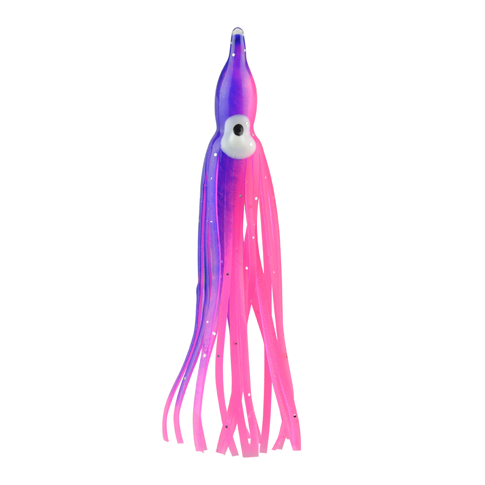 SEÑUELO PESCA "OCTOPUS" LUMINOSO 89MM 283 (5 PIEZAS)