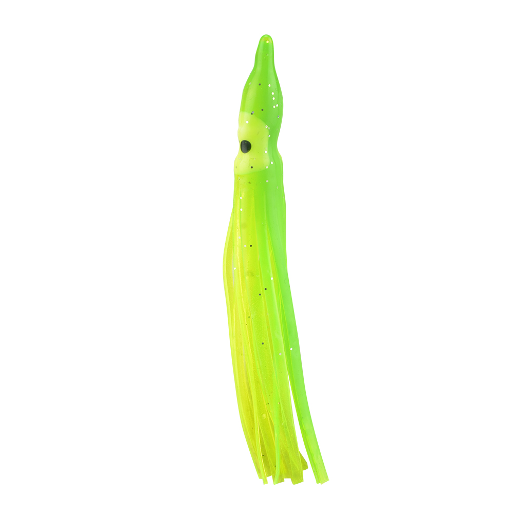 Señuelo Para Pesca "octopus" Luminoso 140MM 105 (5 Piezas)