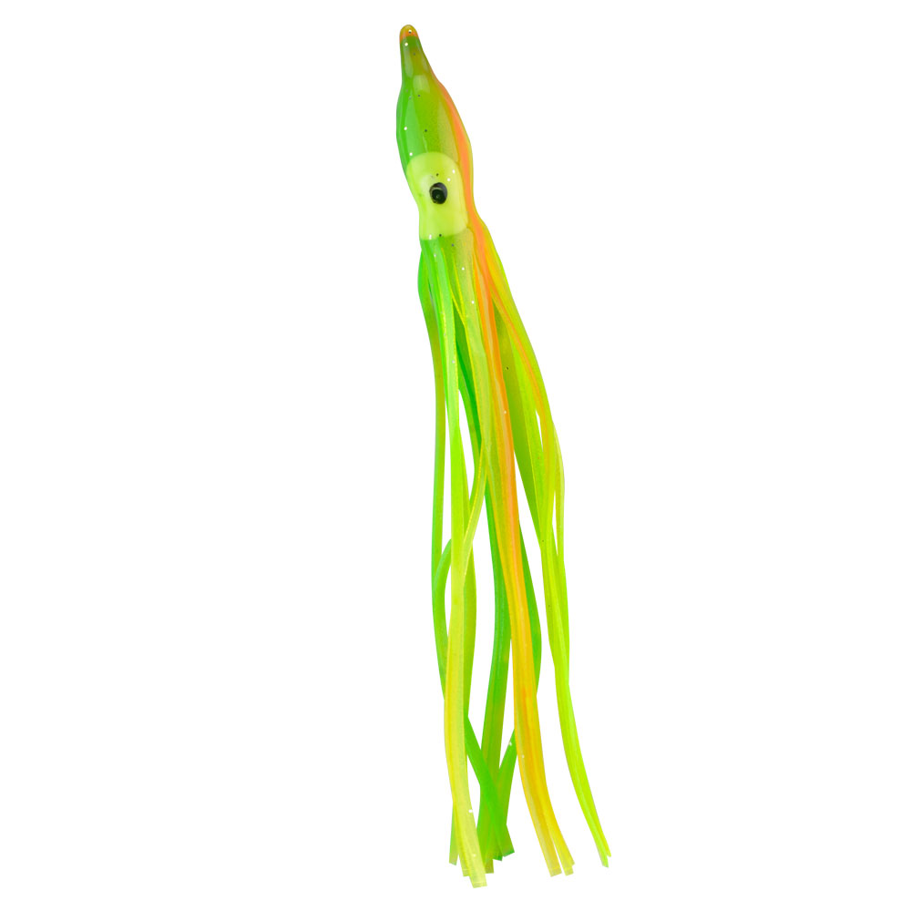 SEÑUELO PARA PESCA "OCTOPUS" LUMINOSO 140MM 250 (5 PIEZAS)