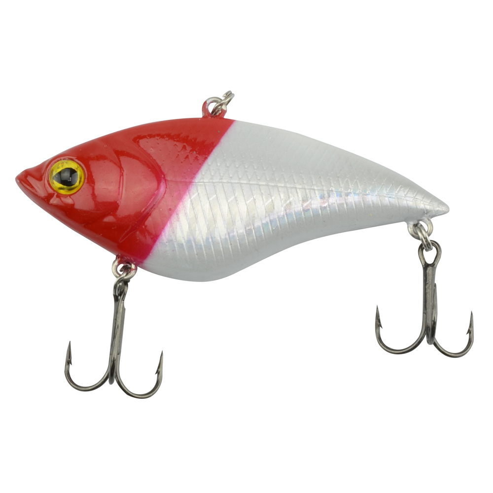 Señuelo Para Pesca 70MM 15G NO.9058 Rojo-plateado