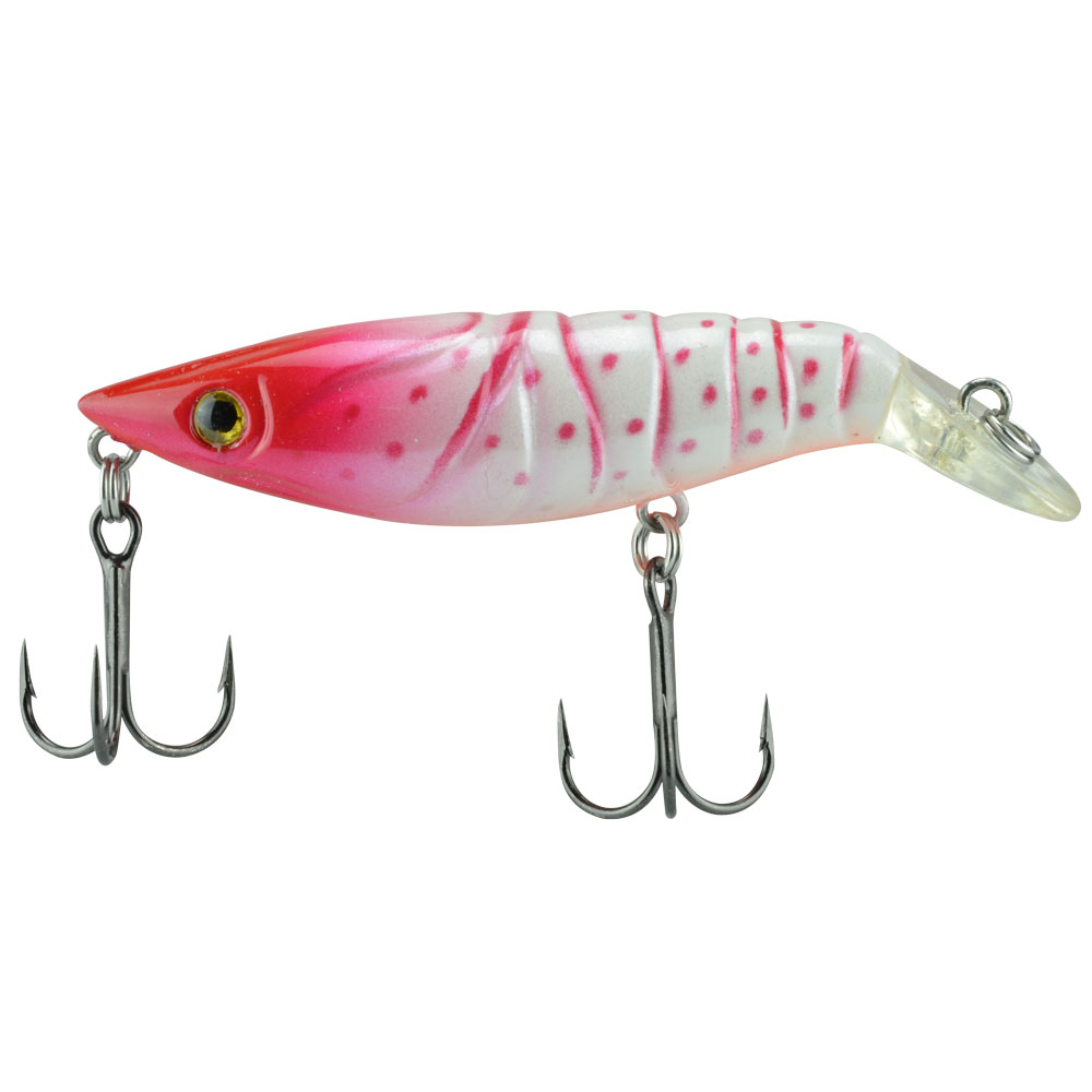 SEÑUELO PARA PESCA 60MM NO.9066 FUCSIA-BLANCO