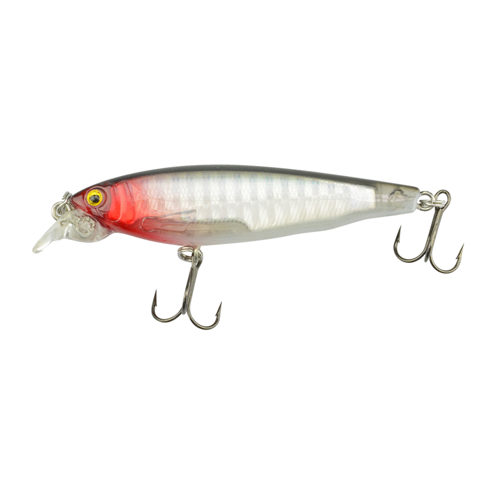 SEÑUELO PARA PESCA 70MM 6.9G NO.9001 ROJO-BLANCO