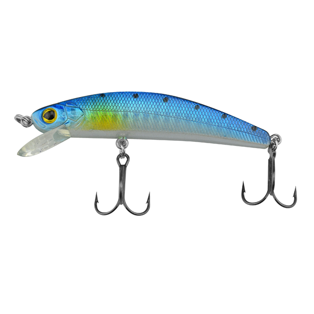 SEÑUELO PARA PESCA 70MM 6G NO.9018 AZUL