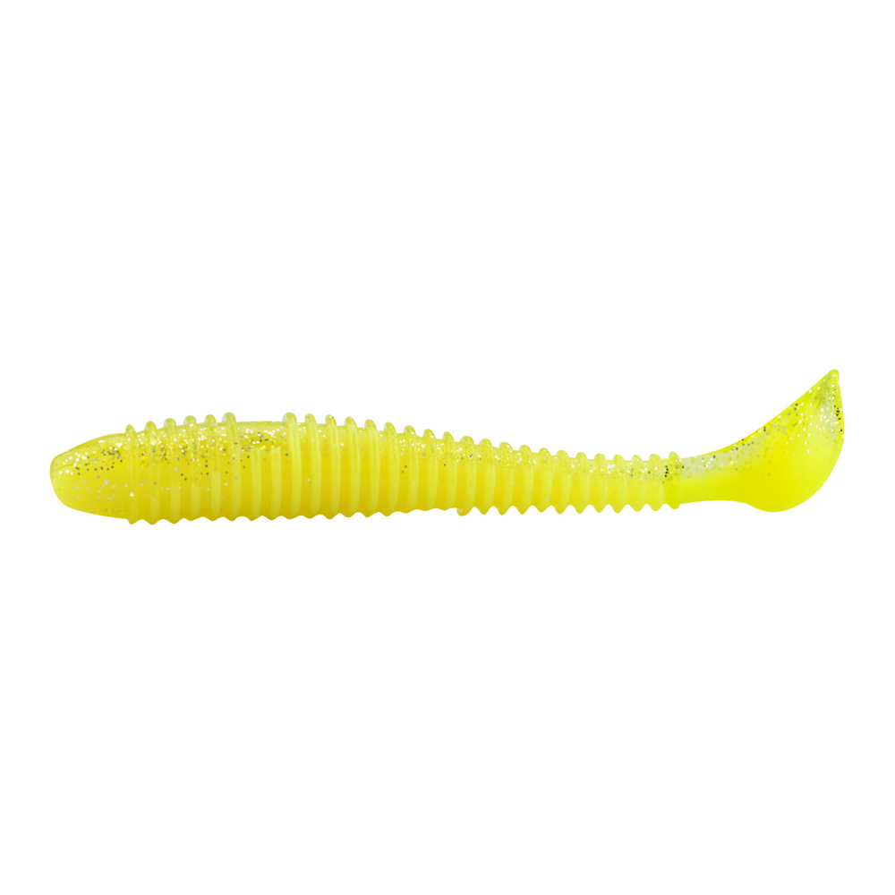 SEÑUELO PARA PESCA 120MM NO.S3102 AMARILLO (5 PIEZAS)