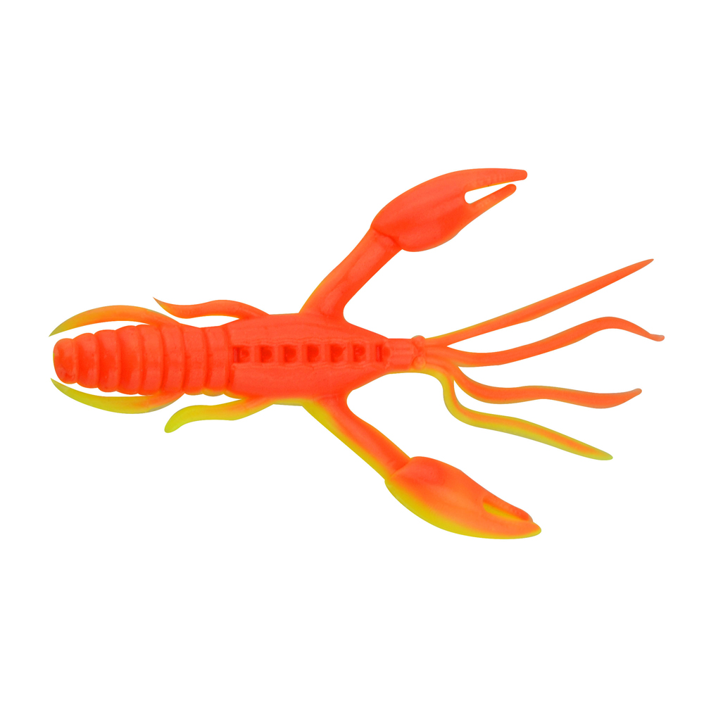 Señuelo Para Pesca 60MM NO.S5499 Naranja-amarillo (5 Piezas)