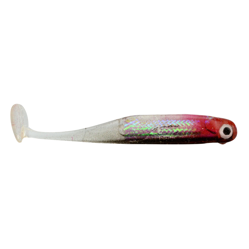 Señuelo Para Pesca 50MM .7G NO.W8024 Rojo-transparente (5PIEZAS)