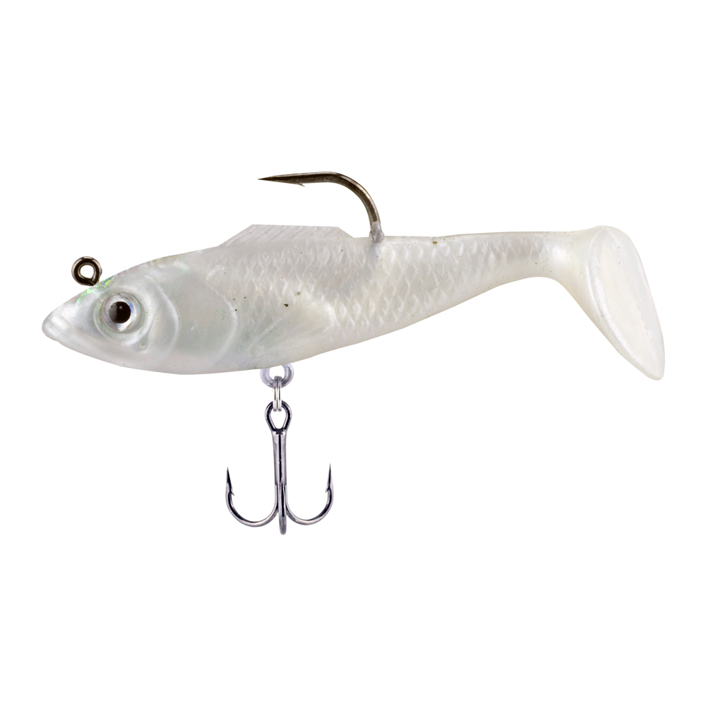 SEÑUELO DE PESCA 6.4CM 8G NO.5553 076 COLOR BLANCO (5 PIEZAS)