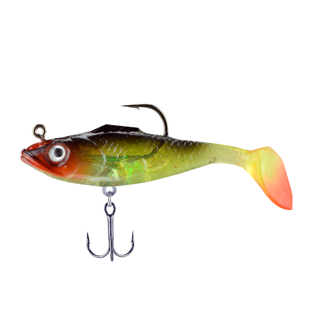 Señuelo de Pesca 6.4CM 8G NO.5553 104 Color Verde (5 Piezas)