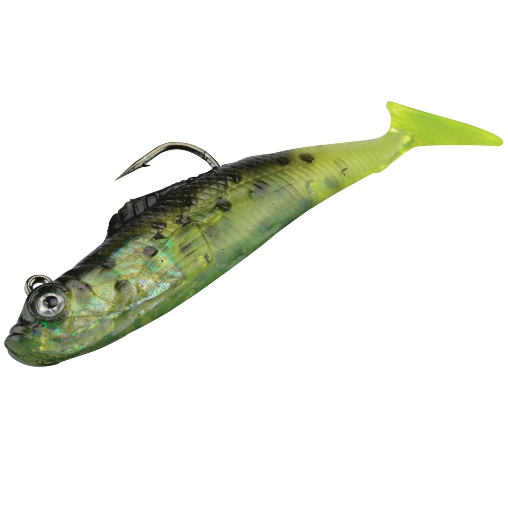 SEÑUELO DE PESCA 8CM 11G NO.5554 141 COLOR VERDE (5 PIEZAS)