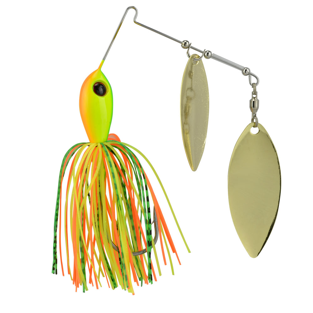 [GM-15SENUEL543CH] SEÑUELO DE PESCA 21G NO.BA7715-7 024 COLOR VERDE/AMARILLO