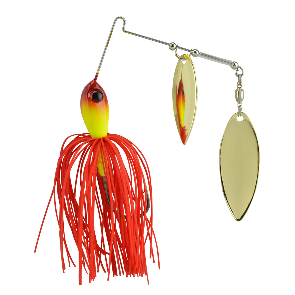 [GM-15SENUEL544CH] SEÑUELO DE PESCA 14G NO.BA7715-7 010 COLOR ROJO/AMARILLO