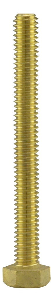 Tornillo Cabeza Hexagonal de Latón M5×30 (25 Pzas)