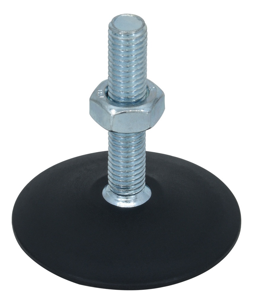 Nivelador Nylon Base 60mm Tornillo M12×50mm FTB-M1250-60