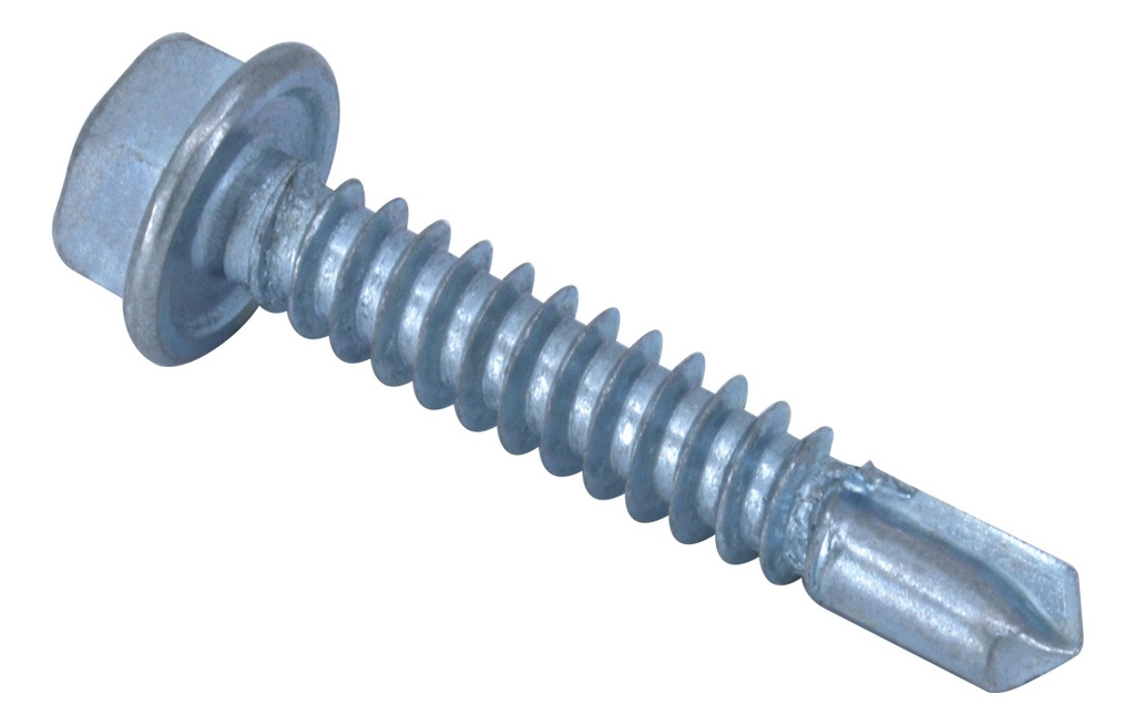 [GM-14TORNIL780CH] PIJA CABEZA HEXAGONAL PUNTA BROCA GALVANIZADA 14-14X1X5/16" (100 PIEZAS)