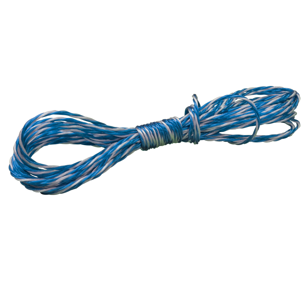 [GM-15CUERDA254SM] CUERDA DE POLIPROPILENO PARA TENDEDERO 4MMX10M AZUL