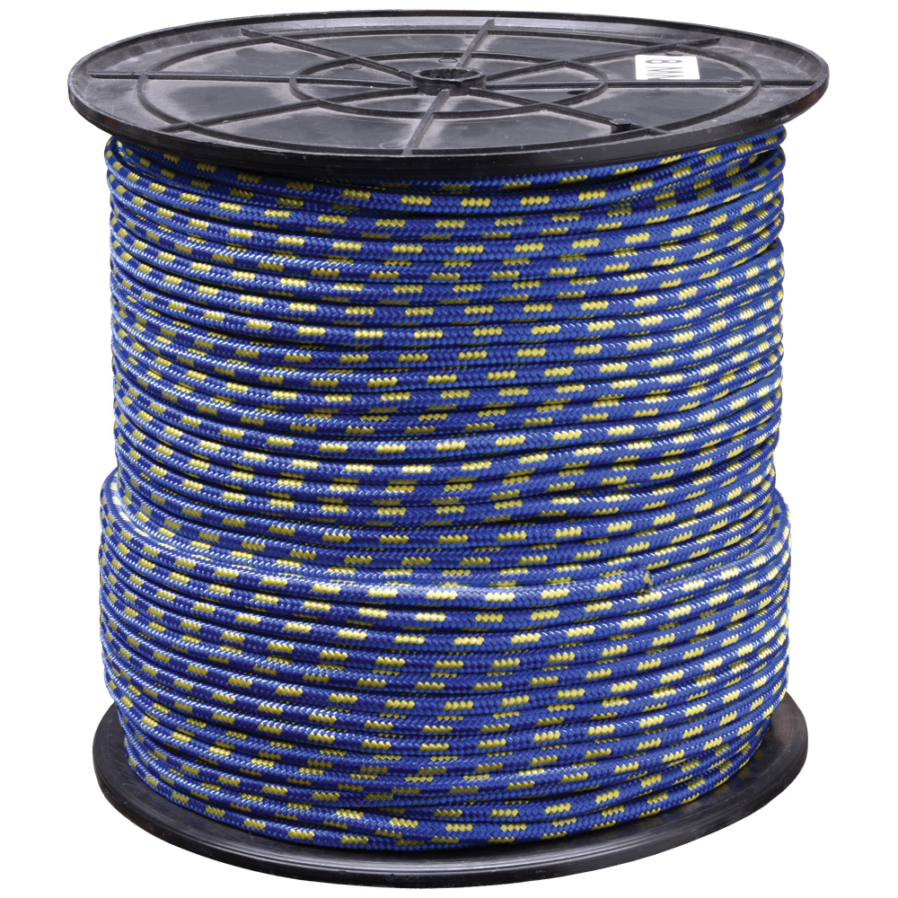 CUERDA TRENZADA POLIPROPILENO 8MM ROLLO DE 10 KG