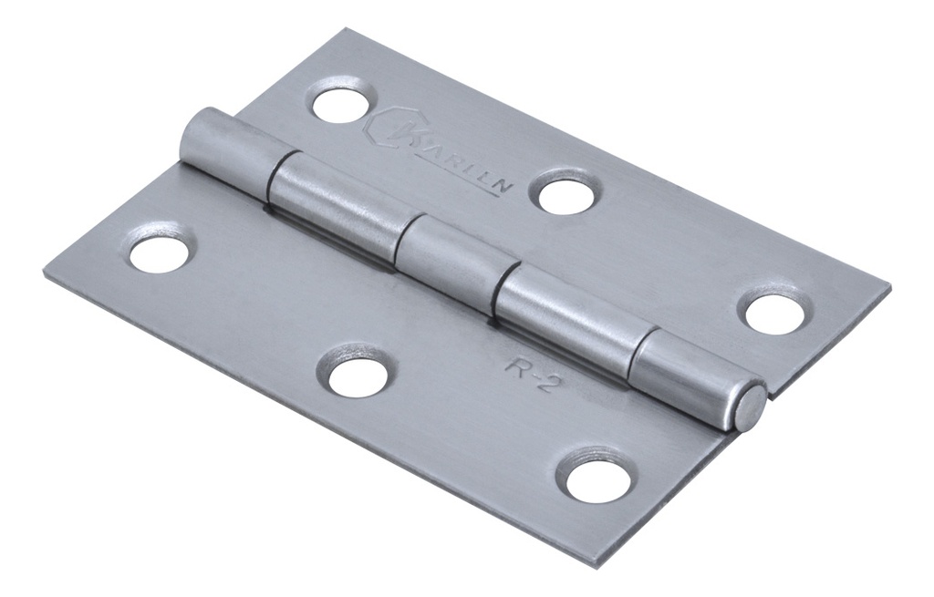 BISAGRA ACERO INOX. 2.5"x1.75" 10 PIEZAS