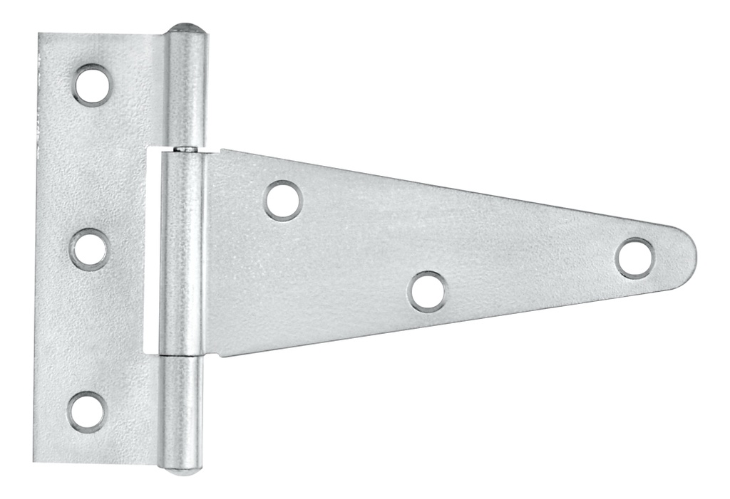 BISAGRA TIPO "T" GALVANIZADA 6", ANCHO 70 MM (10 PIEZAS)