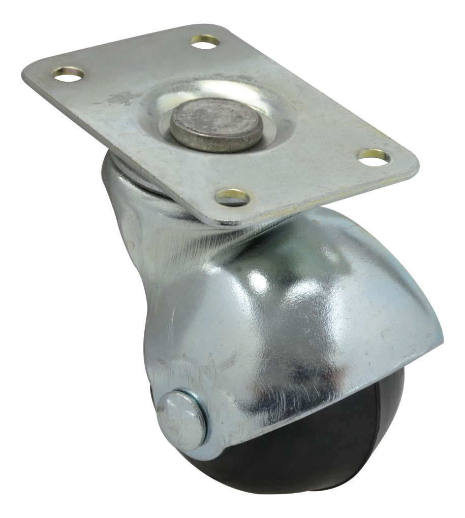 RODAJA DE BOLA 1.5/8" CON PLACA (4 PIEZAS)