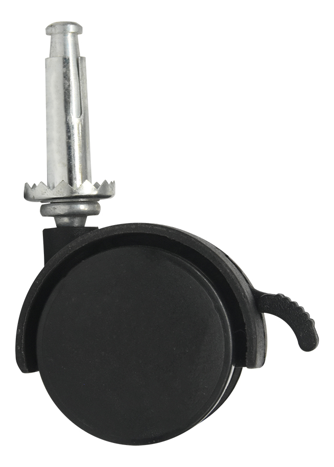 Rodaja Gemela 40MM Para Madera Con Freno DK007-TWS15B